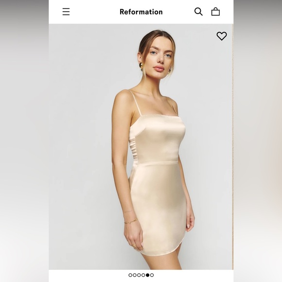 Reformation Kosta Silk Dress - Picture 4 of 4